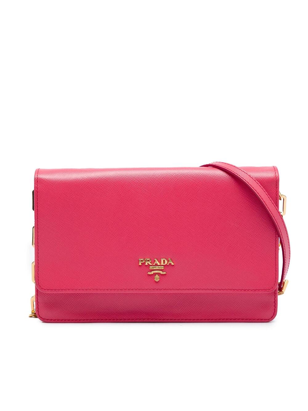 Prada Saffiano Wallet On Chain Pre- #369085P62B